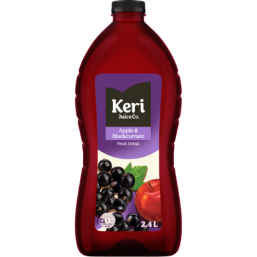 Keri Apple & Blackcurrant Fruit Drink 2.4L