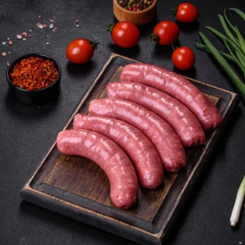 MB Beef, Cheese & Jalapeno Sausages (per kg) GF