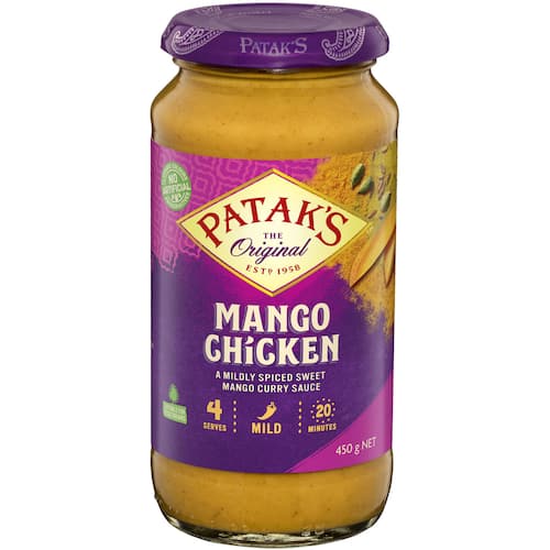 Pataks Mango Chicken Simmer Sauce 450g
