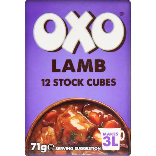 Oxo Lamb Stock Cubes 71g