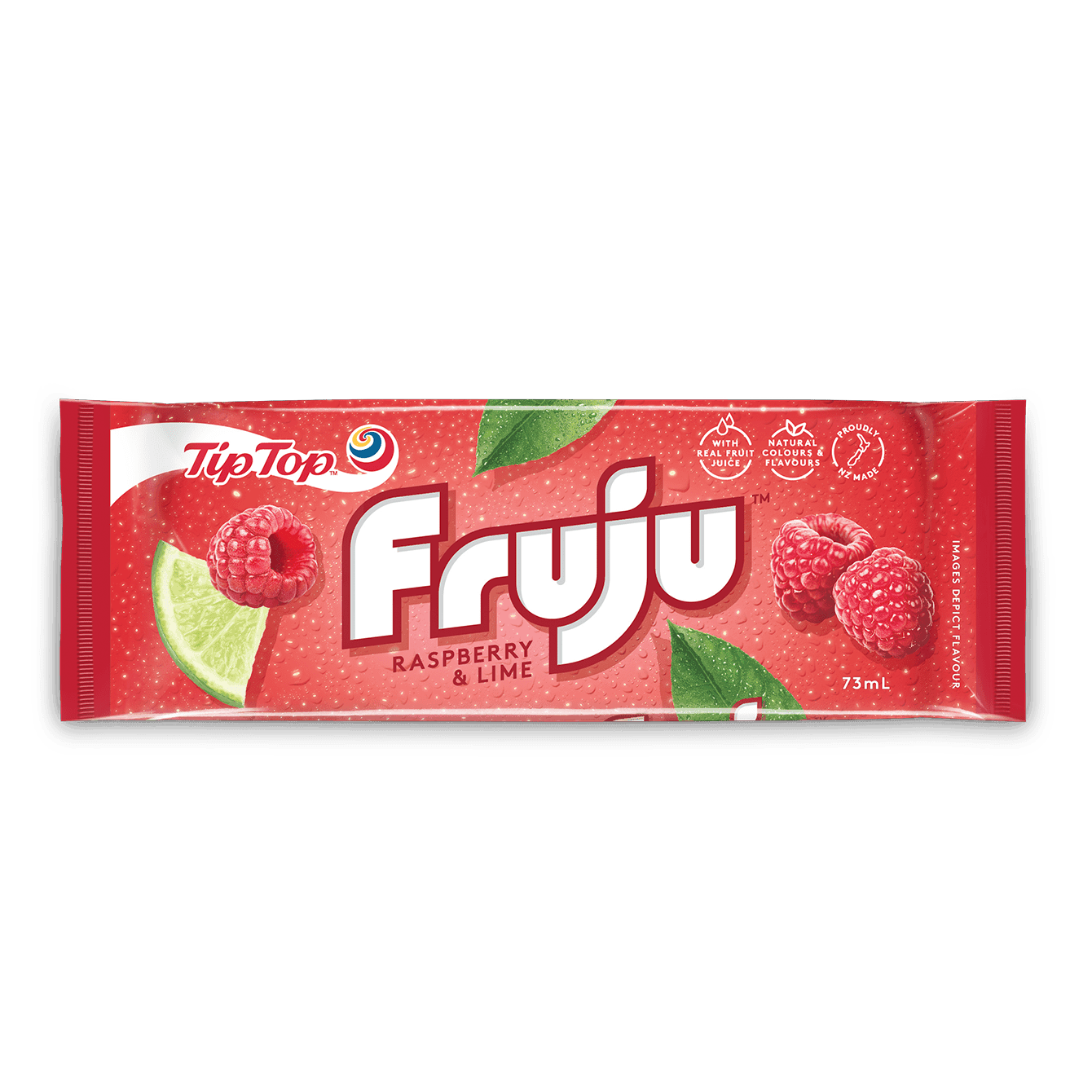 Tip Top Fruju Raspberry & Lime Ice Block 73ml