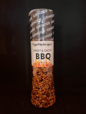 Cape Herb & Spice Sweet & Smoky BBQ Seasoning Giant Grinder 230g