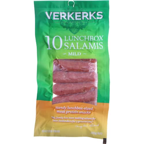 Verkerks mild LunchBox Salamis 100g