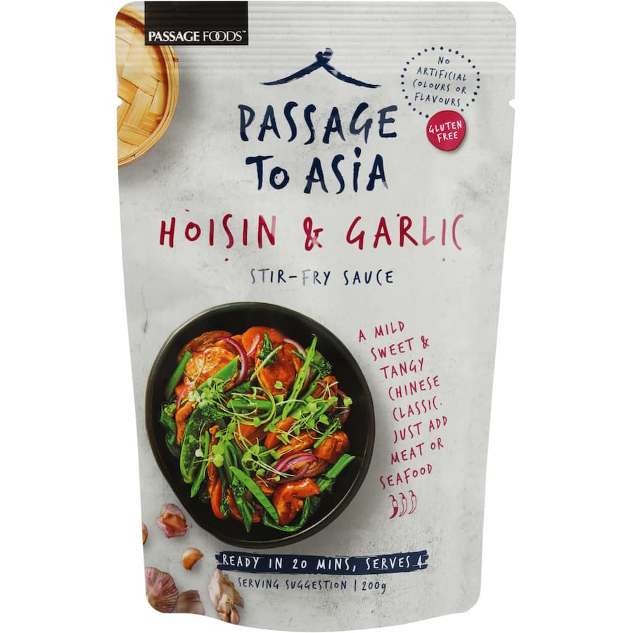 Passage To Asia Hoisin & Garlic Stir Fry Sauce 200g