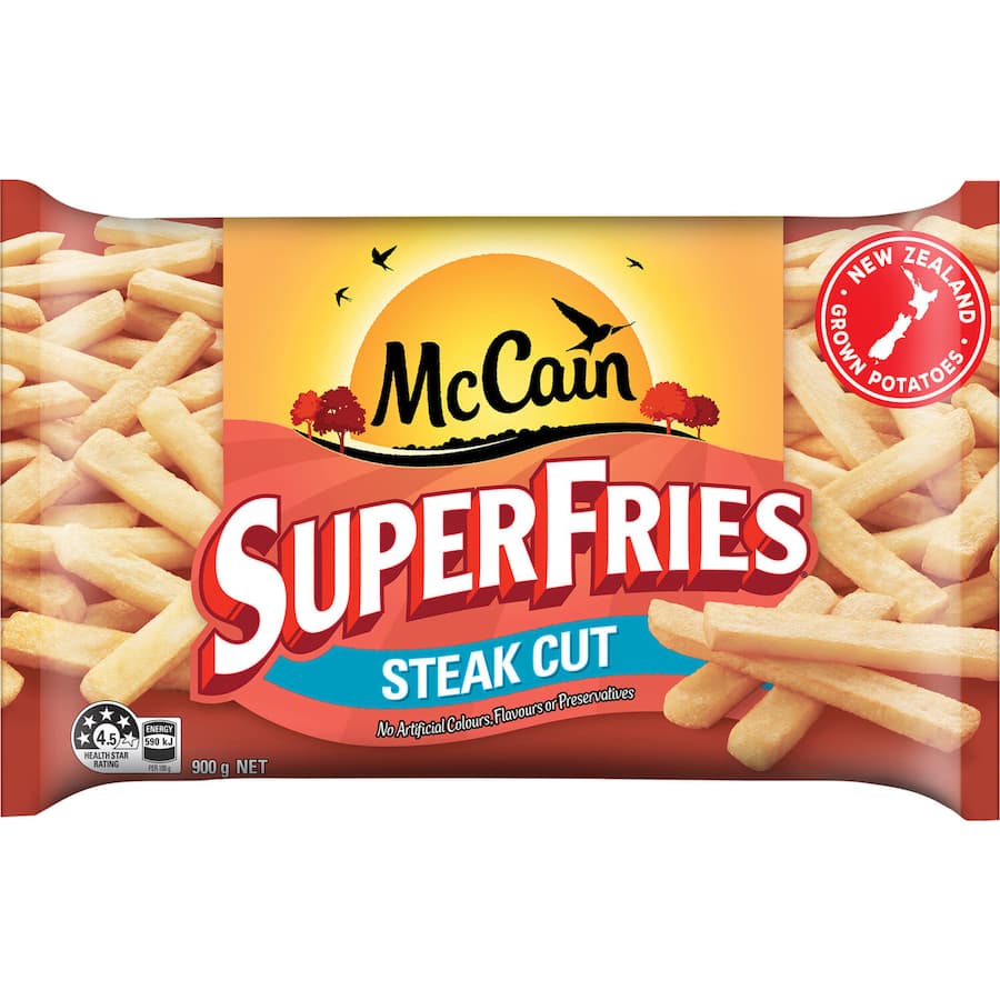 McCain Superfries Steak Cut 900g