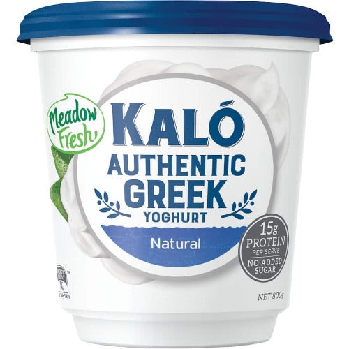 Meadow Fresh Kalo Natrual Greek Yoghurt 800g