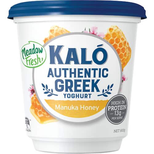 Meadow Fresh Kalo Greek Yogurt Manuka Honey 800g