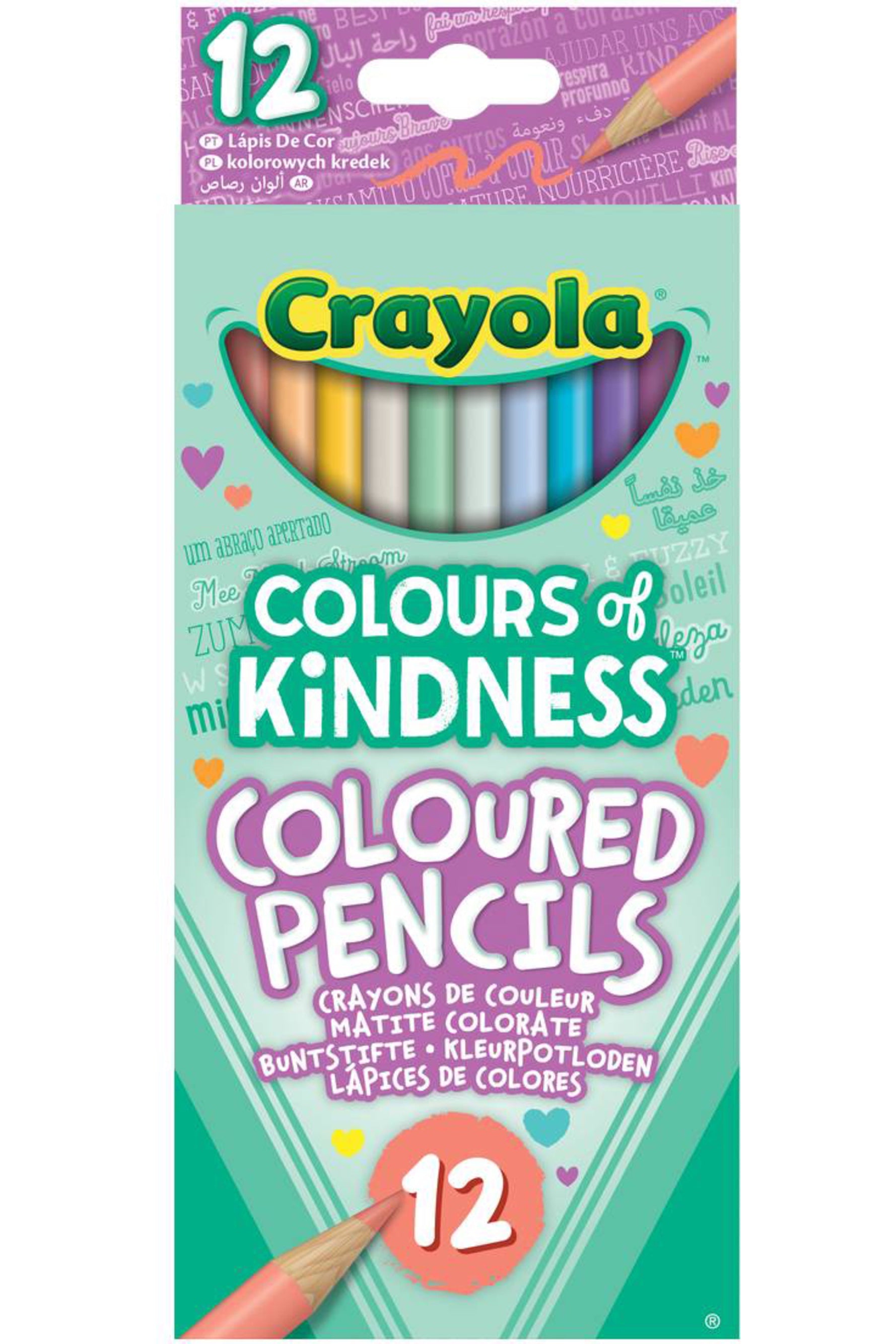 Crayola Colors of Kindness Colored Pencils 12pk