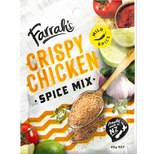 Farrah's Mexican Crispy Chicken Spice Mix 40g