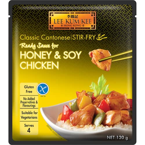 Lee Kum Kee Sachet Sauces  Honey Soy 120g