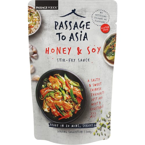 Passage To Asia Honey Soy Chicken Stir Fry Sauce  200g