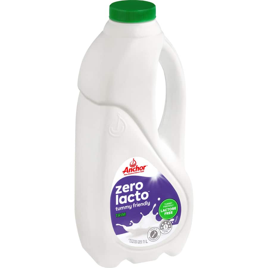 Anchor Trim Zero Lacto Milk 1L
