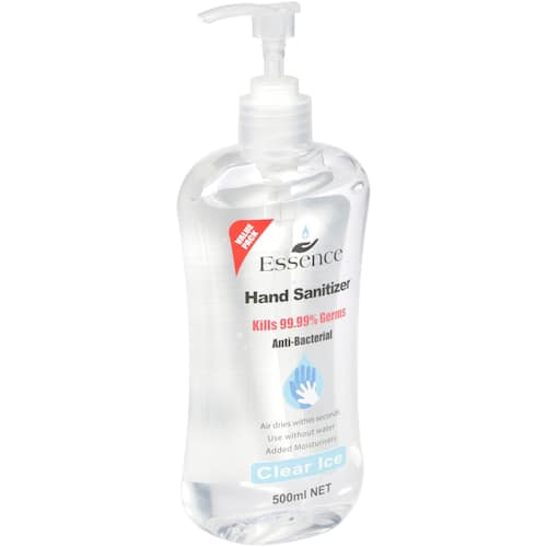 Essence Hand Sanitizer Ice Clear 500ml
