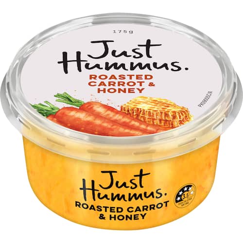 Just Hummus Roasted Carrot & Honey 175g