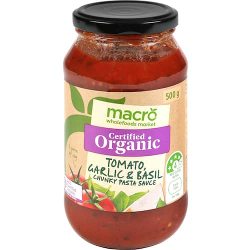 Leggos Organic Tomato & Basil Pasta Sauce 500g