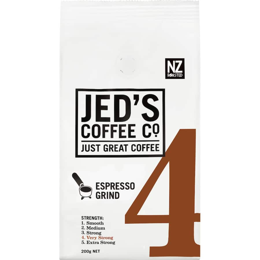 Jed’s Arabica Whole Coffee Beans No.4  200g