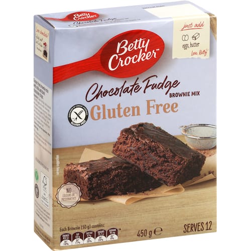 Betty Crocker Gluten Free Chocolate Fudge Brownie Mix 450g