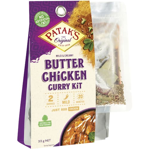 Pataks Butter Chicken Curry Kit 313g