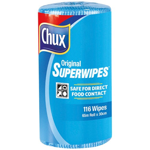 Chux Original Superwipes - 65m x 30cm / 116 Wipes