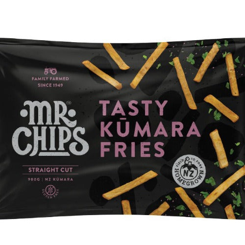 Mr Chips straight cut kumara fries