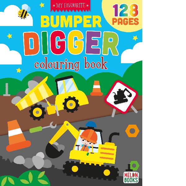My Favourite Colouring Diggers
