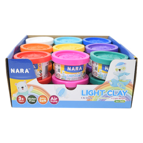 Light Clay 9 Colours 20g Each