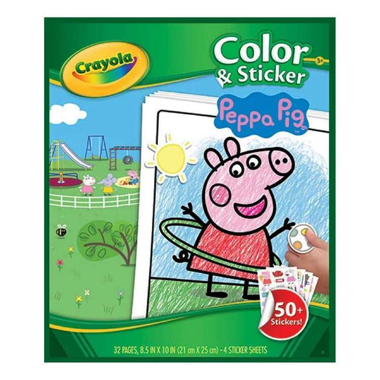 Crayola Color & Sticker Peppa Pig