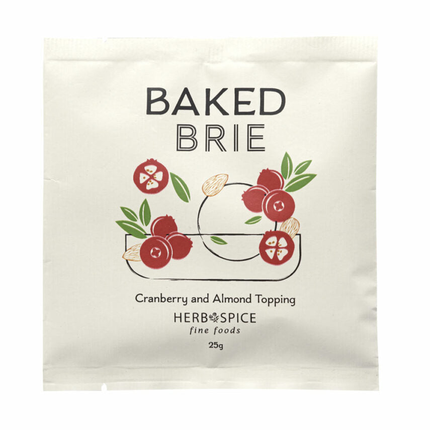Herb & Spice Mill Baked Brie Cranberry & Almond Topping 28g