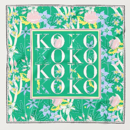 KOKO Botanics Green Embellished