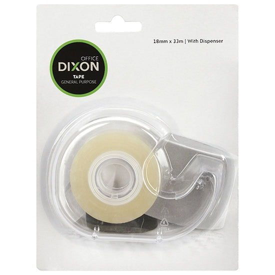 Dixon Dispenser & Tape General Purpose 18mm x 33m