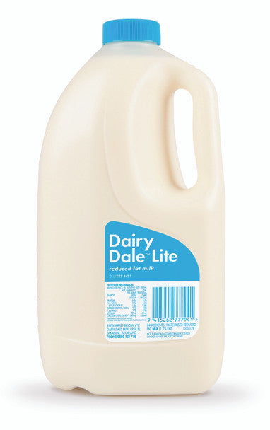 Dairy Dale Lite Fresh White Milk 2L