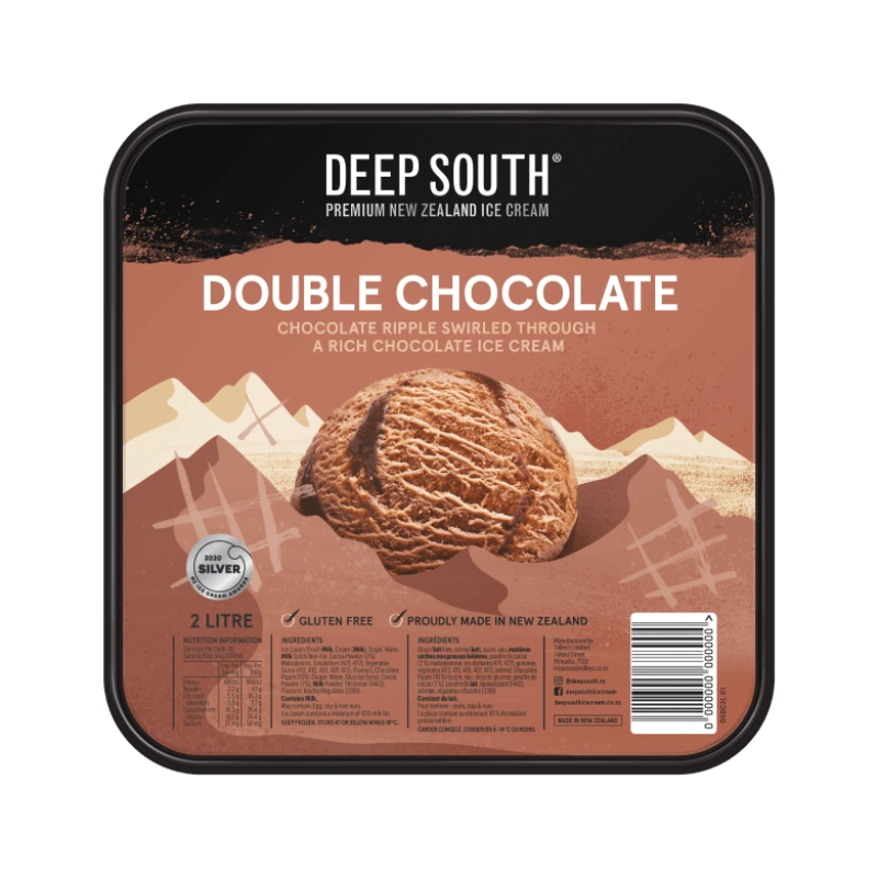 Deep South Double Chocolate Ice Cream 2L