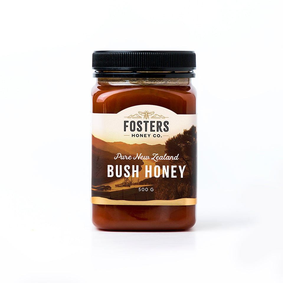 Fosters Pure NZ Bush Honey 500gm