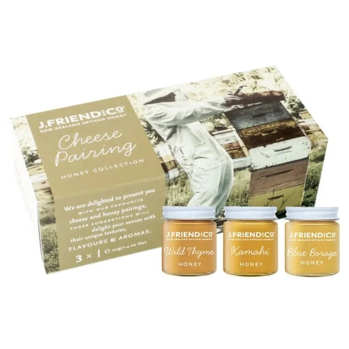 J Friend & Co. Cheese Collection Honey 3x40g