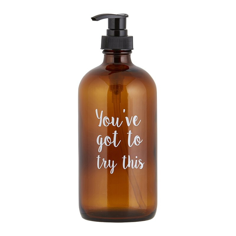 Soap Bottle - You've Got To Try This - Amber