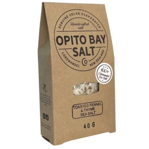 Opito Bay Toasted Fennel & Thyme Sea Salt 40g