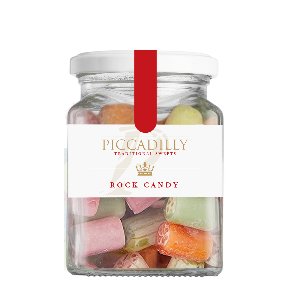 Piccadilly Traditional Sweets Fruit Rock Candy 150g