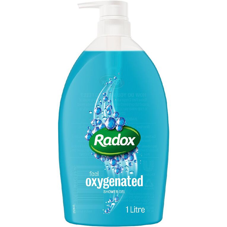 Radox Shower Gel Feel Oxygenated Pump 1L