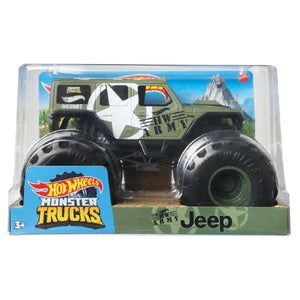 HOT WHEELS MONSTER TRUCKS 1 to 24 ASST