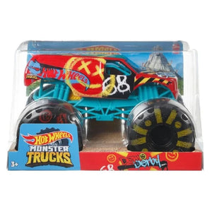 HOT WHEELS MONSTER TRUCKS 1 to 24 ASST