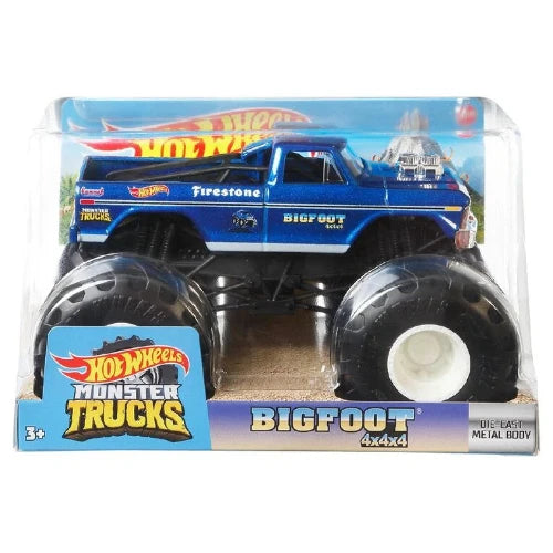 HOT WHEELS MONSTER TRUCKS 1 to 24 ASST