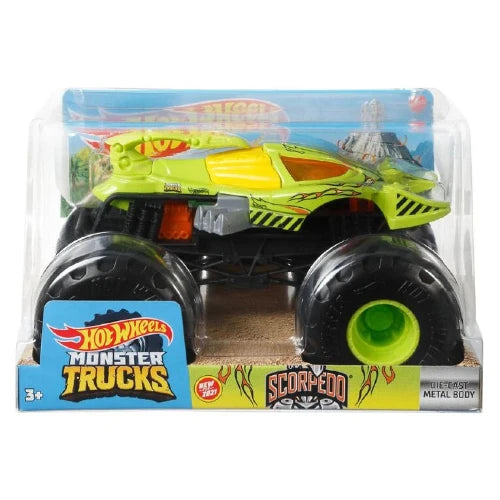 HOT WHEELS MONSTER TRUCKS 1 to 24 ASST