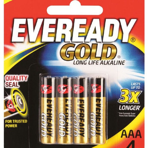 Eveready Gold AAA 4pk