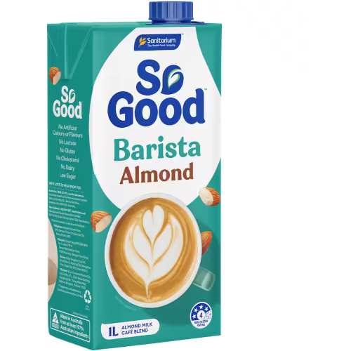 Sanitarium So Good Barista UHT Almond Milk 1L