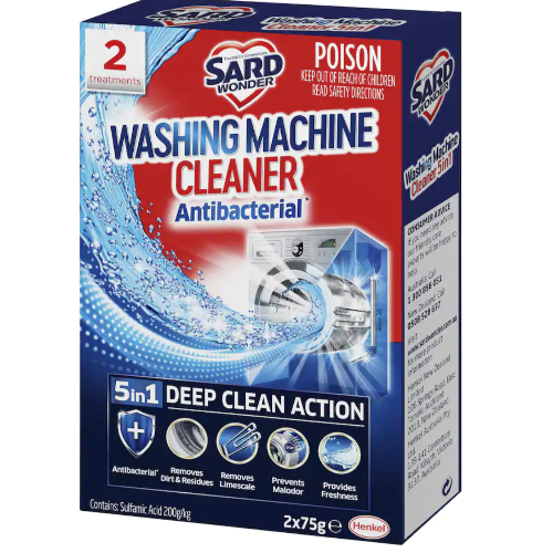 Sard Washing Machine Cleaner Antibacterial 2 x 75g