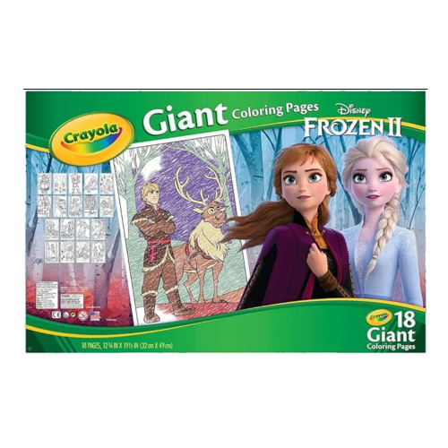 Crayola Giant Colouring Pages Foldalope Frozen