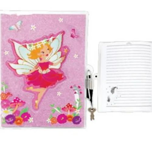 PP Lockable Diary Pixie Fantasy 3D