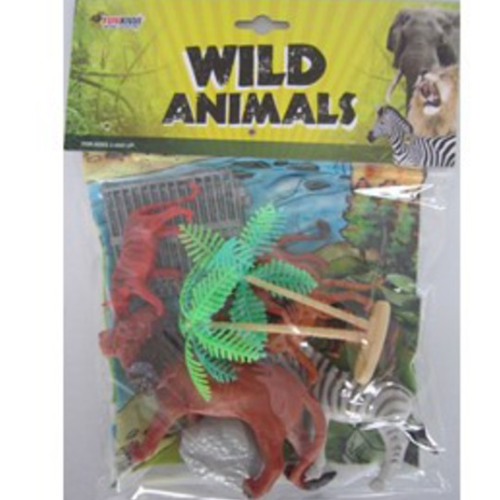 POLY BAG WILD ANIMALS - LARGE