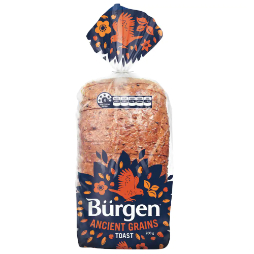 Burgen Ancient Grains Toast Bread 375g