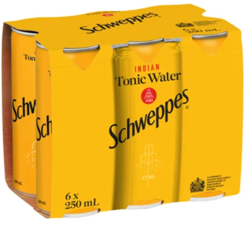 Schweppes Indian Tonic Water 6pk